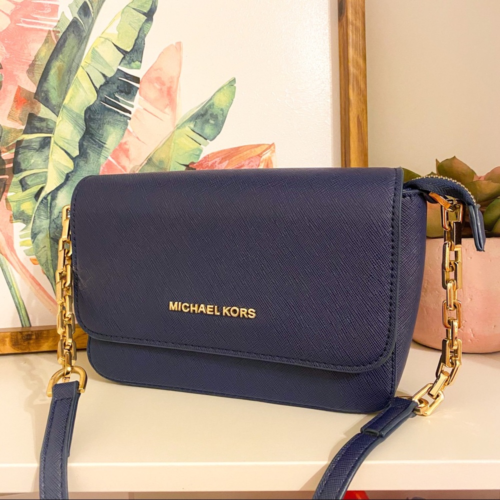 💙Michael Kors Navy Blue Crossbody Bag💙